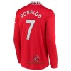 Officiële Voetbalshirt Manchester United Ronaldo 7 Thuis 2022-23 Lange Mouw - Heren